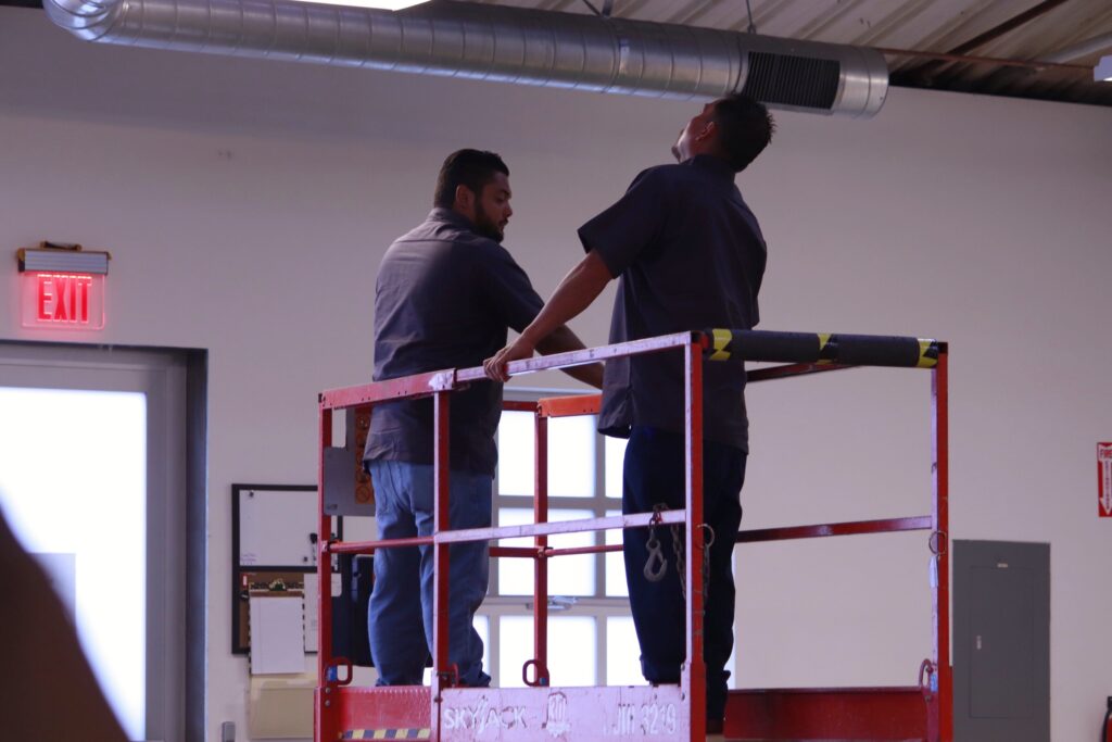 cleaning air ducts